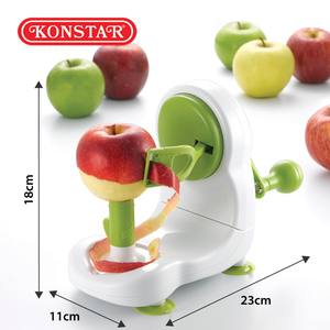 Éplucheuse manuelle pour fruits, outil rapide pour éplucher les pommes, les pommes de terre et les fruits ronds - Product Image 2