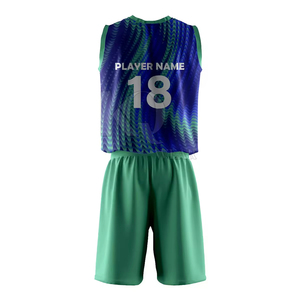 Conjunto de Uniforme de Voleibol Resistente, Transpirable y Ligero, 100% Poliéster, Pantalones Cortos, Costuras Reforzadas, Diseño Personalizado - Product Image 2