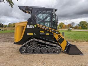 จัดส่งฟรี ASV RT-75 รถตักล้อยางแบบ Skid Steer ได้รับการรับรอง EPA CE พร้อมกระบอกไฮดรอลิก Eaton มอเตอร์ปั๊มเกียร์บ็อกซ์เกียร์ PLC - Product Image 1