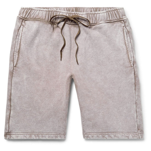 Custom Blank Sweat <b>Short</b> Drawstring Acid Wash Raw Edges Vintage Plain French Terry Cotton Fleece <b>Jogger</b> Sports Men s <b>Short</b> - Product Image 5