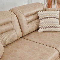 Canapé Chesterfield en tissu fait main pour salon, 3+2+1 places, convertible, extensible, avec fonction couchage d'angle, mobilier turc rafraîchissant