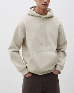 Low MOQ Blank Fleece Pullover Hoodies Sudaderas gruesas Algodón y poliéster Mix Men's Hoodie de Bangladesh - Product Image 3