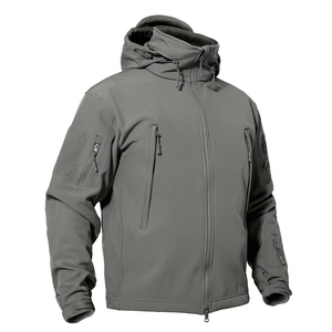New Softshell <b>Jacket</b> Custom Design Winter Work Wear Men's Windproof Waterproof Zip up <b>Soft</b> <b>Shell</b> <b>Jacket</b> - Product Image 3