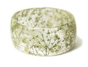 BELOW Bijoux Résine Acrylique Bracelet Bracelet Exagéré Éblouissant Multicolore Large Irrégulier Carré Acrylique Bracelets pour - Product Image 2