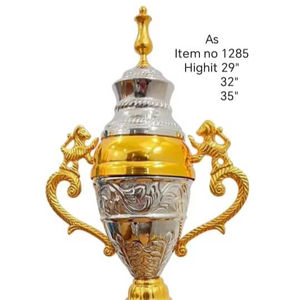 2025ถ้วยรางวัลตกแต่งโลหะชุบทองสั่งทำได้รางวัลกีฬาระดับโลกของบริษัทรางวัลสำหรับการแข่งขันการค้าสินค้าของโรงเรียน - Product Image 1