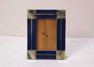 Marco DE FOTOS ecológico cuadrado de madera maciza A4 8x10 arte de pared rústico de madera dura de nogal para boda/cumpleaños - Product Image 4