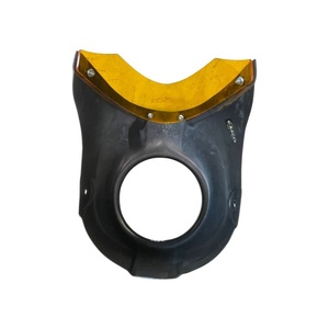 Cubiertas Decorativas de Iluminación No Originales para C-Racer PXSR 700 2016-2021, Cubierta Negra para Faro Delantero con Parabrisas Amarillo - Product Image 3