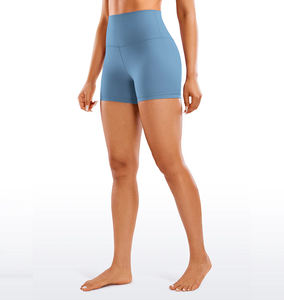 Shorts pour femmes pour le yoga et le fitness avec un design sculptant sans couture et un soutien à la taille haute Fournisseur de vêtements de sport OEM - Product Image 1