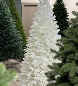Mejores Productos a Precio Increíble: Árbol de Navidad de PVC con Efecto Nieve, Preiluminado, Delgado, Artificial, de 6 pies, con Base y Luces Blancas Cálidas - Product Image 2