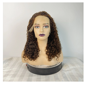 Meilleur produit original Vente en gros Perruques dentelle frontale HD Cheveux vierges humains les plus chers de marque privée Deep Wave Kinky French Curl - Product Image 3