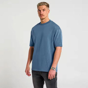 Camiseta Unisex Vintage de Manga Corta 100% Algodón 240 Gramos Talla Grande Ecológica Transpirable con Logotipo Personalizado Estilo Urbano para Hombre - Product Image 4