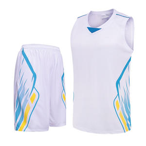 Conjunto de Uniforme de Baloncesto Personalizado, Malla de Secado Rápido, Ropa Deportiva Retro para Equipos, Fabricante OEM - Product Image 4
