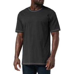 Camiseta clásica para hombre, jersey de media manga de talla grande de buena calidad, diseño de cuello redondo de Color personalizado disponible, 240g, 300g para adultos - Product Image 1