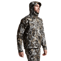 Veste d'été de chasse en velours côtelé imperméable camouflage avec logo personnalisé, chauffante, respirante, anti-humidité, en polyester imprimé pour l'extérieur