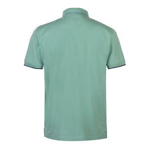 Polos pour hommes personnalisés avec logo, nouvelle conception, couleur unie, respirant, logo personnalisé, OEM, vente en ligne - Product Image 2