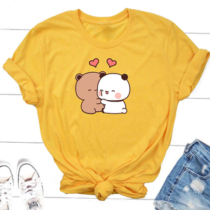 ขายส่ง2023ฤดูร้อนใหม่ของผู้หญิงแขนสั้นเสื้อยืดแฟชั่นบวกขนาดของผู้หญิงหลวมเสื้อยืด - Product Image 3