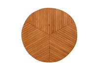 Table basse ronde moderne 60 cm en bois multi-usages