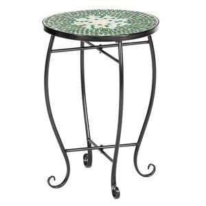 Meubles de table finis multimosaïques et noirs de qualité élevée Table d'appoint en métal au design unique Prix de gros - Product Image 5
