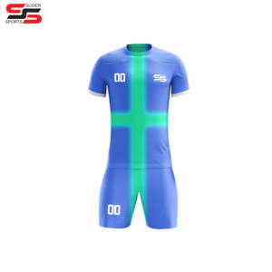 Maillot de football de logo personnalisé de haute qualité uniforme entraînement sportif maillots de football classiques pour adultes et enfants - Product Image 5