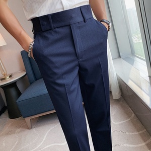 Pantalon de robe pour hommes-2023 Pantalon de robe élégant slim Offre Spéciale pas cher pour hommes - Product Image 4
