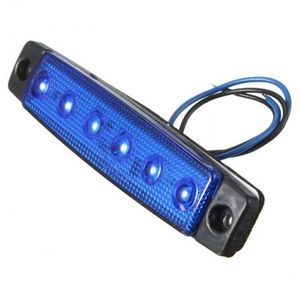 6 Luces LED Azules de Posición Lateral para Iluminación Exterior de Automóviles - Product Image 1