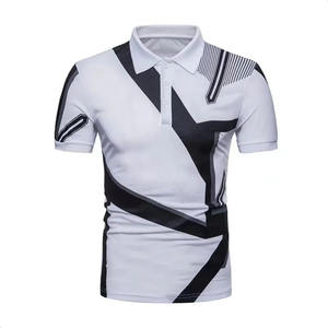 Camicie da Golf Formali in Puro Cotone con Logo Personalizzato per Uomo, Asciugatura Rapida, Manica Corta, per Atletica e Casual, T-shirt con Colletto - Product Image 4