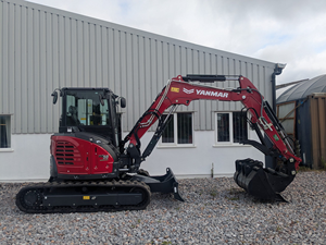 Vente directe usine Y=a=n=m=a=r ViO50 – Mini-excavatrice de 5 tonnes, d'occasion, hydraulique, sur chenilles - Product Image 1