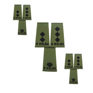 Officiers gallois Olive Rank Diapositives Prix le plus bas Personnalisé Quantité en vrac Rank Diapositives Vente par QUICK WAY INDUSTRIES - Product Image 1