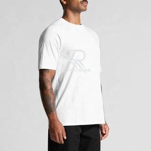 T-shirts pour hommes en coton 100% de qualité supérieure, coupe décontractée, lavage à l'acide, streetwear, poids lourd 260g - Product Image 2