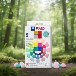 STAEDTLER Kit de Manualidades con Arcilla Fimo Effect Pearl MixMica, 10 Piezas - Product Image 3