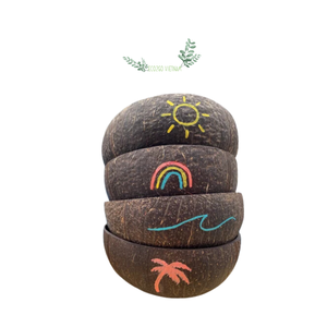 Bol artisanal en coquille de noix de coco biodégradable pour bougie fabriqué en coquille de noix de coco de haute qualité et durable au Vietnam - Product Image 5