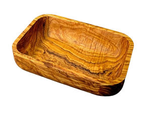 SHINE INDIA CRAFTS Tazón Rectangular de Madera Hecho a Mano Ecológico para Guardar Aceitunas, Servir Ensaladas de Frutas, Tamaño y Color Personalizables - Product Image 3
