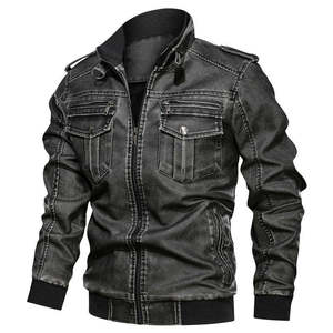 Chaqueta de Cuero 100% de Último Diseño para Hombre, Alta Calidad, Precio de Fábrica, Disponible en Diferentes Colores, Hecha en Pakistán - Product Image 3