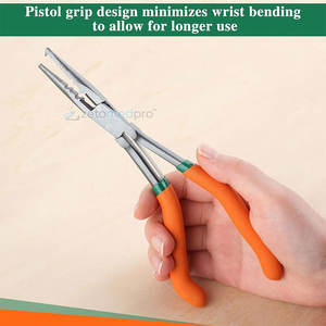 Pince à sertir de pêche robuste, outil pour crochets et bornes, pour pêcheurs professionnels, pince à sertir de pêche multifonction - Product Image 2