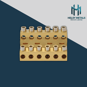 Conector de Terminal de Enlace Neutro de Latón de Precisión, Bloque de Distribución Eléctrica de Alta Calidad para Gabinetes de Control Industrial - Product Image 2