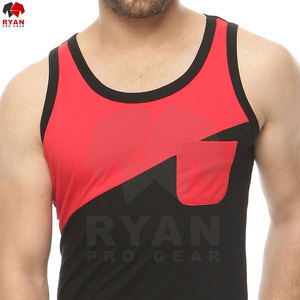 Venta al por mayor nuevo entrenamiento gimnasio chicos mejores hombres sublimación personalizada para el mejor entrenamiento patrón casual diseño hombres camisetas sin mangas - Product Image 5