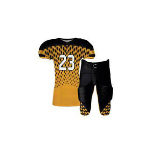 Uniforme de football américain haut de gamme de haute qualité pour homme Ensemble d'équipement de sport respirant à manches courtes Technique de sublimation la plus populaire - Product Image 5
