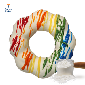 1kg- Rainbow Frozen Mochi Donut Back mischung - Product Image 1
