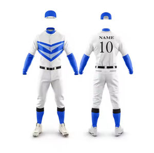 Uniforme de Béisbol de Manga Corta Personalizado de la Mejor Calidad Hecho en Pakistán, Nuevo Conjunto de Uniformes de Béisbol - Product Image 5