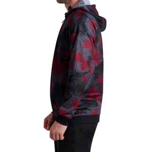 2024 Otoño Invierno hombres/mujeres sublimación Sudadera con capucha tela de punto de alta calidad cremallera completa de talla grande ropa suministro al por mayor - Product Image 3