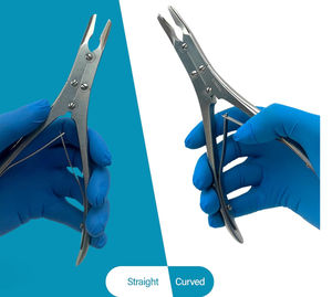 Instrumentos quirúrgicos ortopédicos veterinarios de potencia Manual de alta calidad, instrumento médico de buena calidad con bordes afilados Ruskin Rongeur - Product Image 3