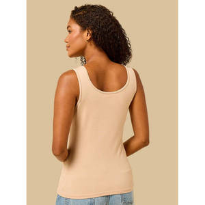 Camiseta Corta Deportiva Transpirable con Cuello Cuadrado para Mujer - Camisola Básica para Gimnasio - Product Image 3