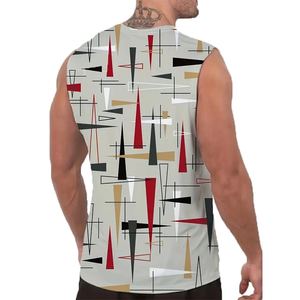 Camisetas sin Mangas Deportivas de Algodón Transpirables y Ecológicas de Secado Rápido para Hombre, al por Mayor, Personalizables, de Fábrica, Calidad Premium, Tallas Grandes - Product Image 3