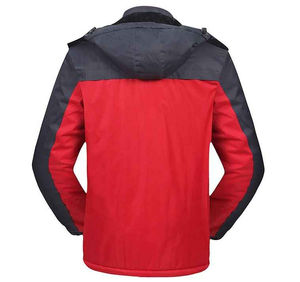 Vestes et manteaux coupe-vent à capuche pour hommes multi-panneaux Imperméables Vêtements de randonnée en plein air Veste de pluie à fermeture éclair Vêtements d'extérieur Veste pour hommes - Product Image 5