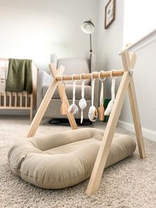 VIETNAM BEST SELLING WOODEN BABY GYM ECO FRIENDLY TOYS FOR FUN AND DEVELOPMENT - Product Image 6