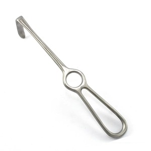 Rétracteur de point de sécurité Kocher Langenbeck, rétracteurs de plaies de 21 cm à pointe arrondie, instruments chirurgicaux - Product Image 6