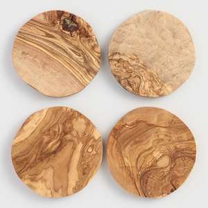 Wood <b>Drink</b> <b>Coasters</b> Kitchen Hotel Home Restaurant Part Wedding High Quality Bulk Quantity New Designs Square Round Custom Best - Product Image 2