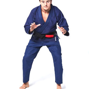 Unisexe 100% coton BJJ Gi uniforme personnalisé brésilien Jiu Jitsu karaté Arts martiaux Kimono haut pantalon ensemble pour jeunes adultes extensible - Product Image 6