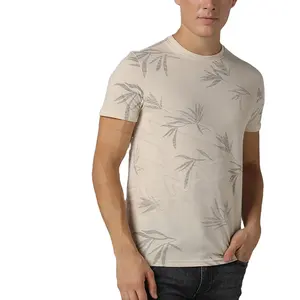 캐주얼 스타일 프로모션 T 셔츠 하이 퀄리티 맞춤 제작 T 셔츠 100% 면 직물 남성 착용 T 셔츠