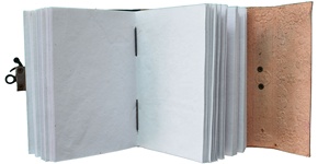 Carnet à couverture rigide en cuir véritable gaufré imitation pierre, aspect antique, pour homme et femme, 100 feuilles, 5x7 pouces, peignable au crayon, vierge, cadeau - Product Image 4